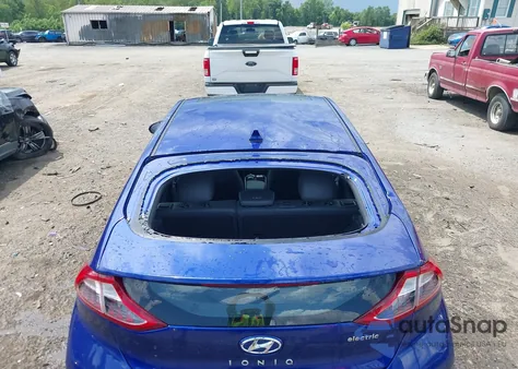 2019 Hyundai Ioniq Electric Limited from USA, damaged, VIN KMHC05LH1KU047492